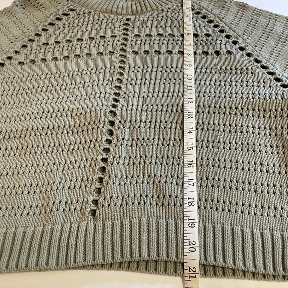 Sisstrevolution Women's Sun Daze Sweater Size Large Olive Green - Picture 7 of 9